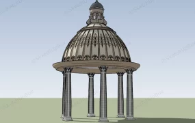 Italian Style Dome Pavilion