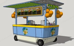 Coco Express Vending Cart
