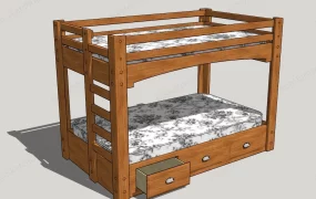Bunk Bed With Drawers