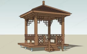 Small Wooden Gazebo