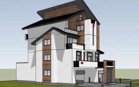 4 Storey House Design