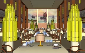 Grand Dining Hall Design