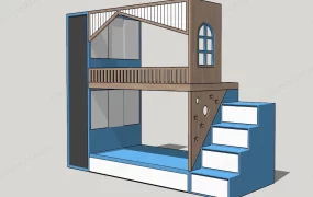 Child Bunk Bed With Storage