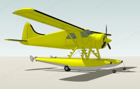 Yellow Seaplane