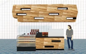 Rustic Bakery Counter Ideas