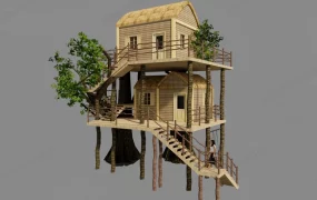 3 Story Treehouse