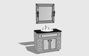White Bathroom Vanity