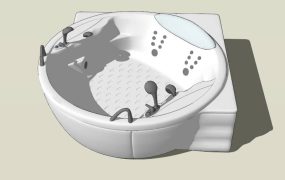 Small Corner Jacuzzi Tub