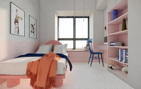 Pink Little Girls Room