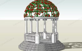 Greek And Roman Garden Pavilion