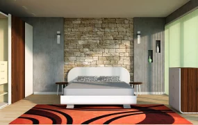 Modern Industrial Bedroom