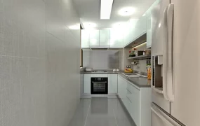 Small Narrow Galley Kitchen
