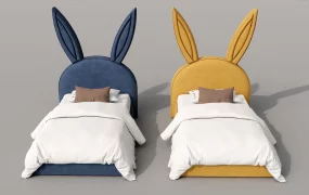 Cute Rabbit Kids Bed