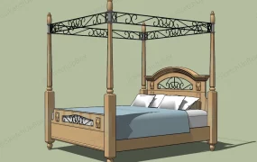 Four Poster Canopy Bed