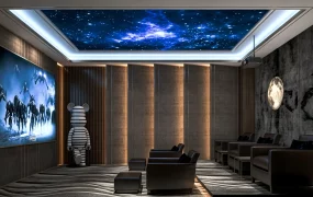 Futuristic Home Theater
