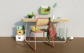 Kids Study Desk And Chair