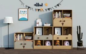 Kids Bookcase And Toy Storage
