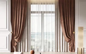 Living Room Curtain Designs