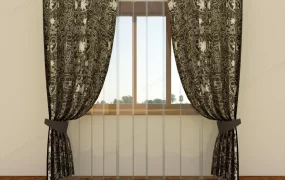 Vintage Floral Curtains
