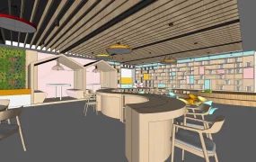 Small Bookstore Interior