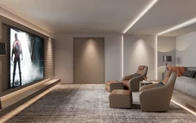 Home Cinema Room Decor Idea