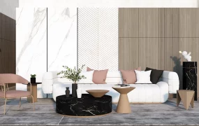 Comfortable Living Room Design