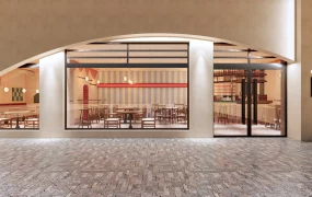 Retro Coffee Shop Design