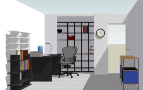 Small Room Home Office Idea