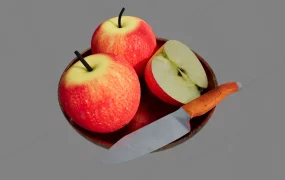 Apples And Knife