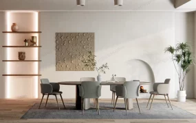 Wabi Sabi Dining Room Design
