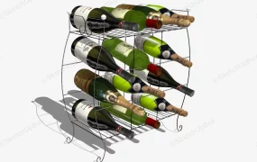 Wire Wine Rack
