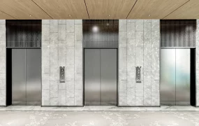 Modern Elevator Hall Interior