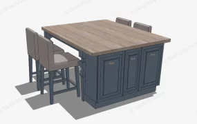 Dining Table Set With Storage