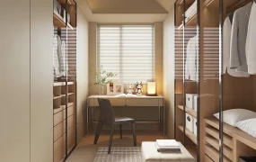 Narrow Dressing Room Ideas