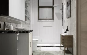 Modern Marble Interior Bathroom