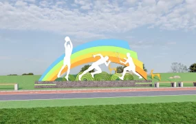 Sports Park Sculpture