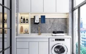 Balcony Laundry Room