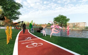 Landscaping Of Lakeside Park