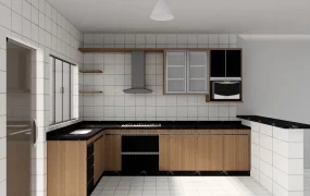 Modern L Shaped Kitchen