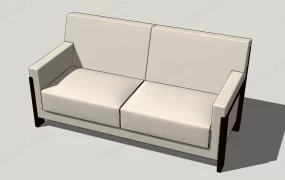 Vinyl Loveseat