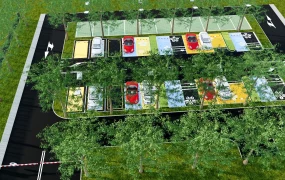 Outdoor Parking Lot Design