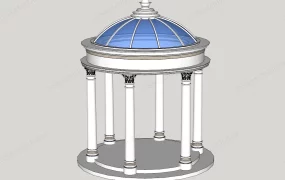 Round Roof Pavilion
