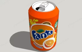 Fanta Orange Can