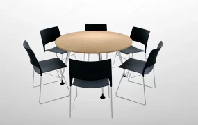 Small Round Meeting Table And Chairs