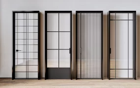 Metal And Glass Interior Doors
