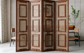 4 Panel Dining Room Divider