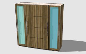 Vintage Wardrobe Cabinet