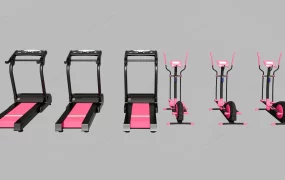 Elliptical Machine And Treadmill