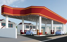 Urban Gas Station