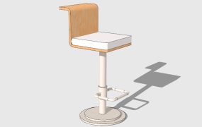Modern Swivel Bar Stool